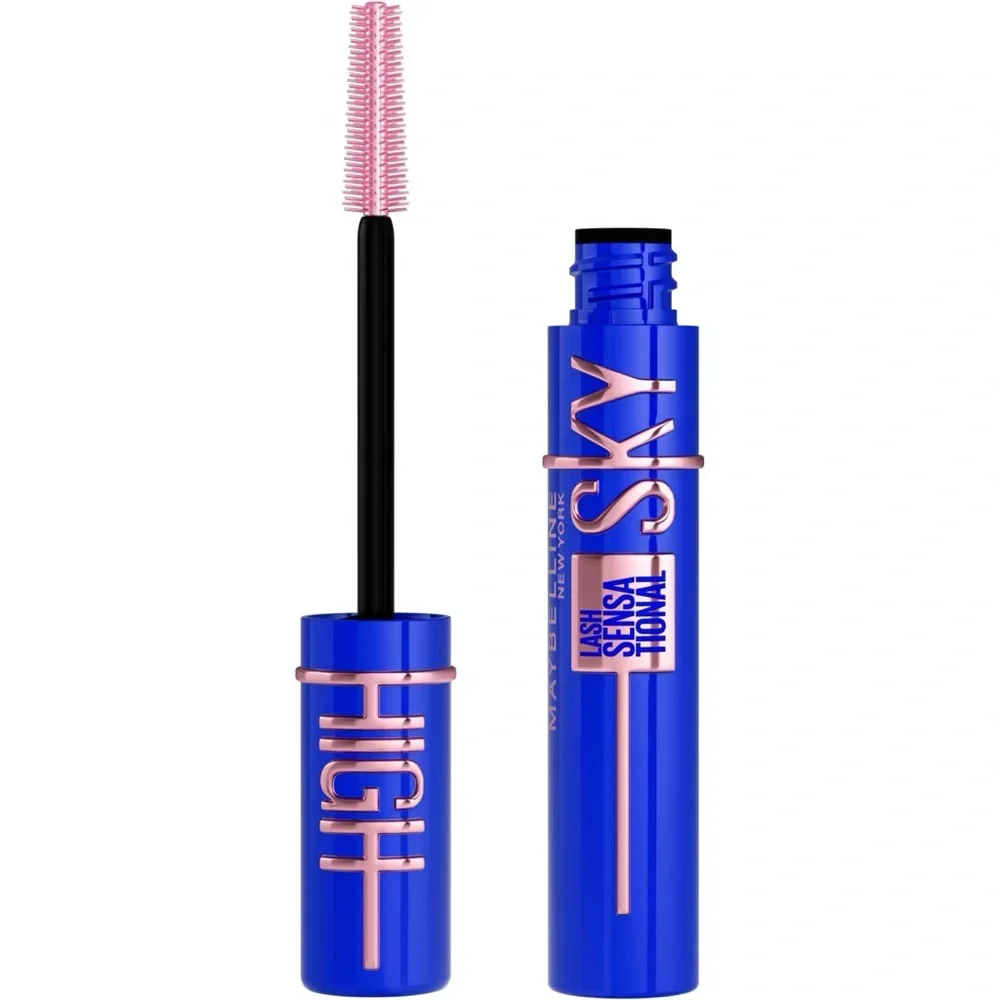 Nwt Maybelline Lash Sensational Sky High Mascara - washable blue mist